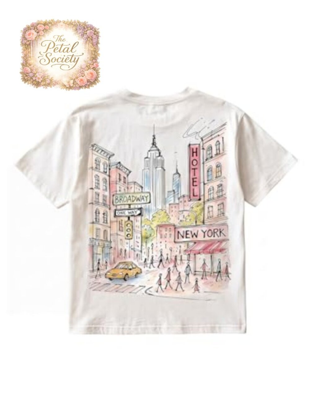 Women's Graphic Tee Short Sleeve Crew Neck Travel Vacation Top
